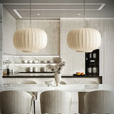 Lampada a Sospensione in Tessuto Stile Lanterna Vintage