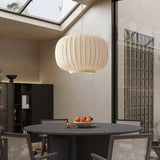 Lampada a Sospensione in Tessuto Stile Lanterna Vintage