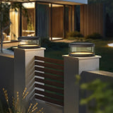 Lampade da Esterno a Colonna Trasparenti Cilindriche