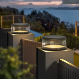 Lampade da Esterno a Colonna Trasparenti Cilindriche