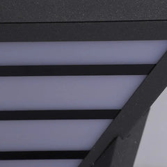 Luci Da Esterno Paletti Solari Moderni In Metallo Nero