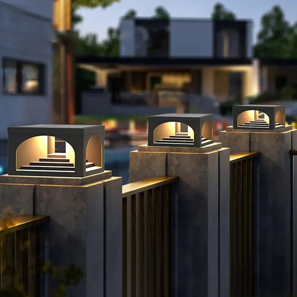 Luci Solari Esterne in Metallo Impermeabile