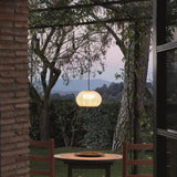 Lampadari Esterno Rustici Sfera in Rattan