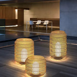 Lampade da Terra in Rattan Design Lanterna