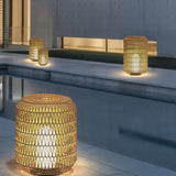 Lampade da Terra in Rattan Design Lanterna