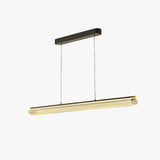 Lampadario Moderno Dimmerabile in Acrilico Cilindro Lungo