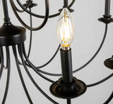 Lampadario Sala Moderno Led con Design Candelabro