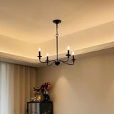 Lampadari Country Stile Soggiorno Vintage Nero