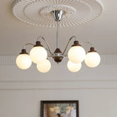 Lampadario Francese in Vetro per Soggiorno