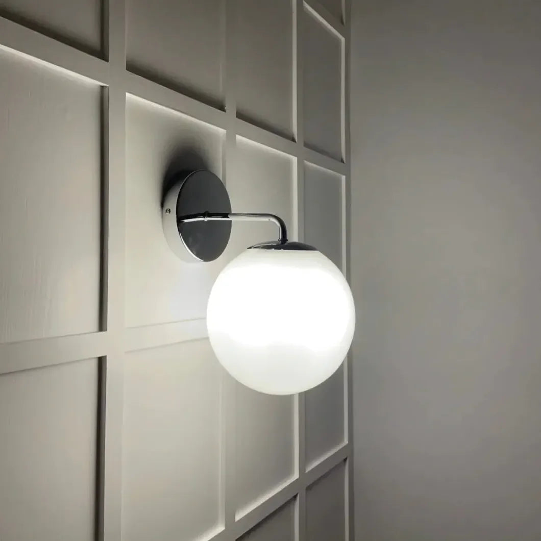 Applique da Parete a Sfera Vetro Moderno