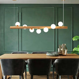 Lampadario con Palle Stile Nordico in Vetro