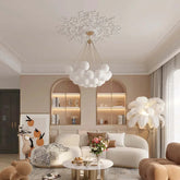 Lampadario a Palloncino in Vetro per Soggiorno