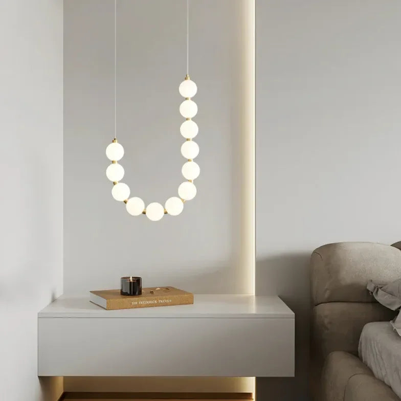 Lampadario LED a Sospensione Forma U Moderna