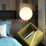 Lampadari Moderni in Vetro Bianco per Corridoio