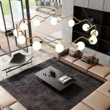 Lampadari Classici Moderni Dorati Ondulati Circolari