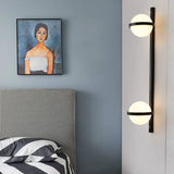 Lampade da Parete Esterno a LED a Doppia Sfera