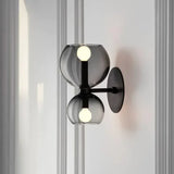 Applique Doppia Luce Sferica LED Stile Vintage