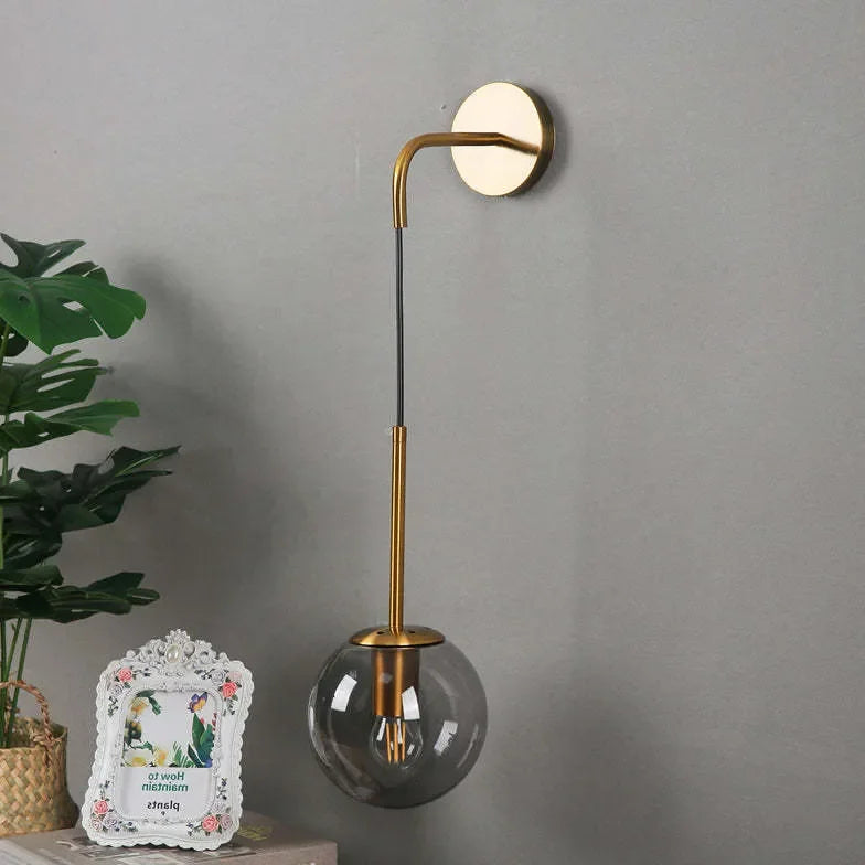 Applique Sospensione LED in Vetro a Sfera