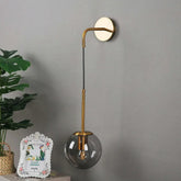 Applique Sospensione LED in Vetro a Sfera