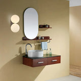 Applique Sfera Vetro Bianco per Bagno