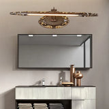 Applique a Muro Vintage con Motivo Intagliato per Bagno