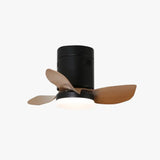 Ventilatori da Soffitto 3 Pale con Luce in Legno