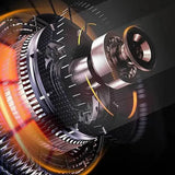 Ventilatori da Soffitto 3 Pale con Luce in Legno