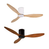 Nordico Ventilatore a Soffitto Legno Vintage