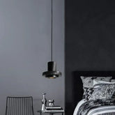 Lampadario per Camera da Letto Color Nero Stile Industriale