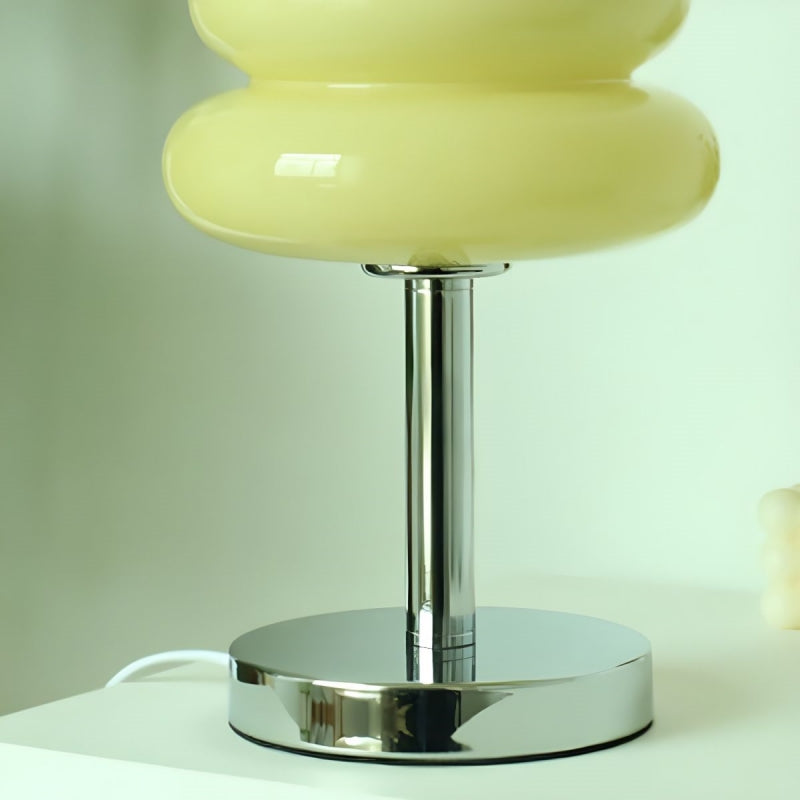 Lampada da Tavolo in Vetro Colore Morandi