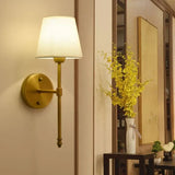 Applique a Due Bracci Corridoio Ottone