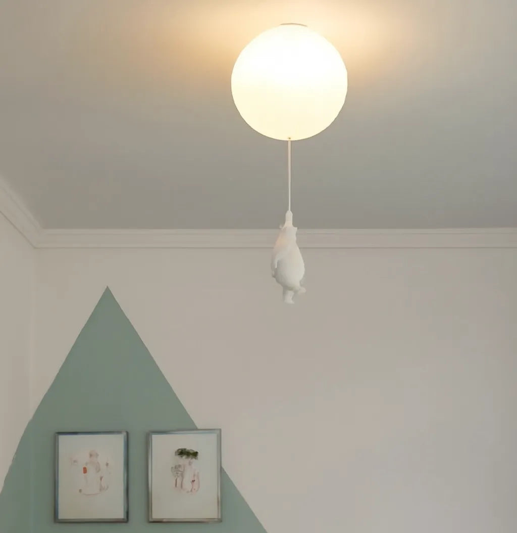 Plafoniera LED Per Cameretta Sfera Bianco Per Camera Bambini