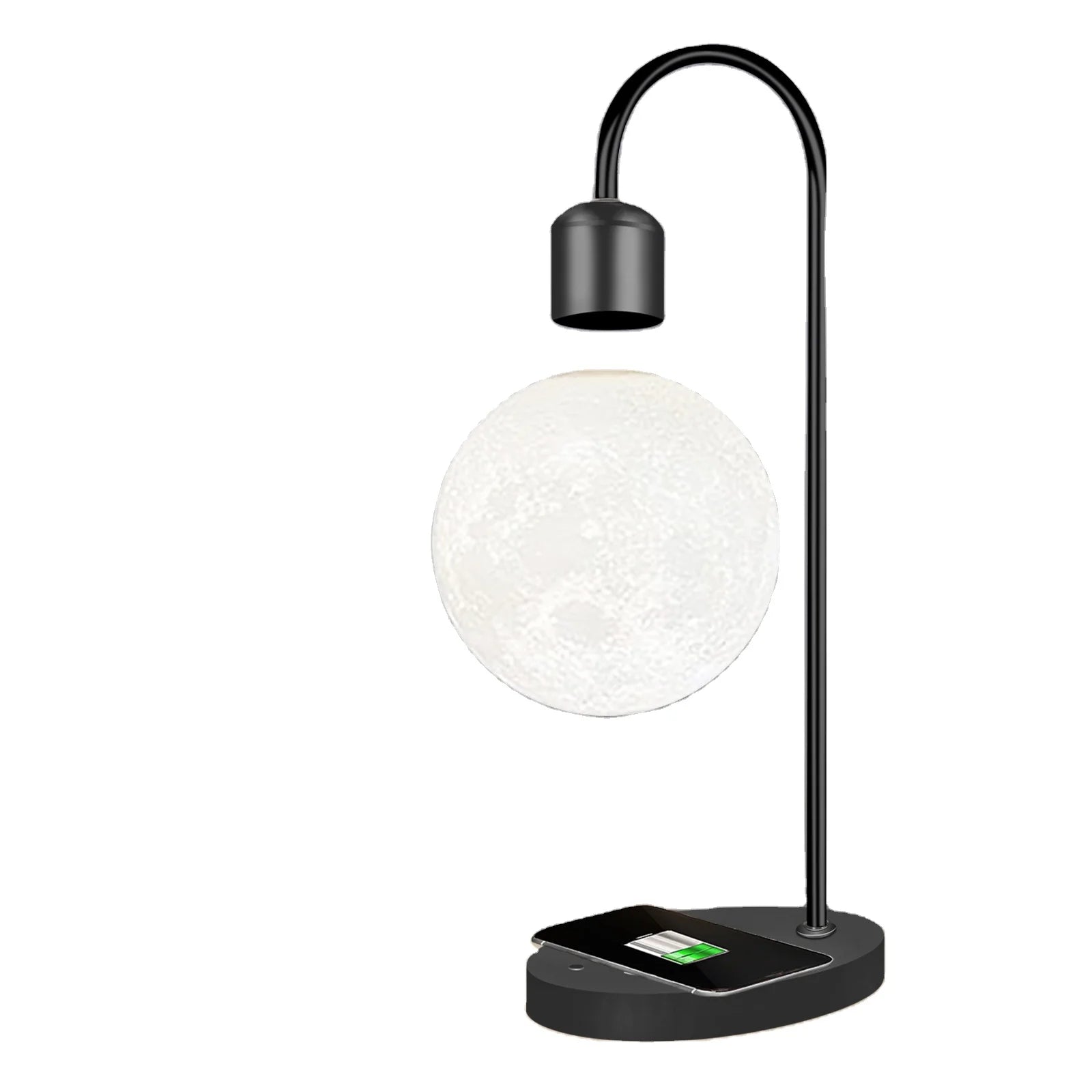 Levitating Moon Lamp with Wireless Charger