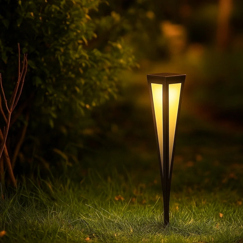 Lampioni Esterno Giardino Solari Design Moderno