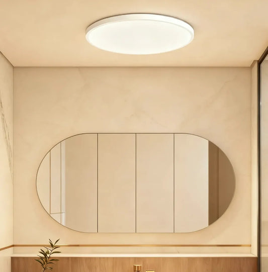 Plafoniera Circolare a LED Dimmerabili Minimalista per Bagno