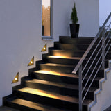 Triangle Motion Sensor Step Outdoor Lights