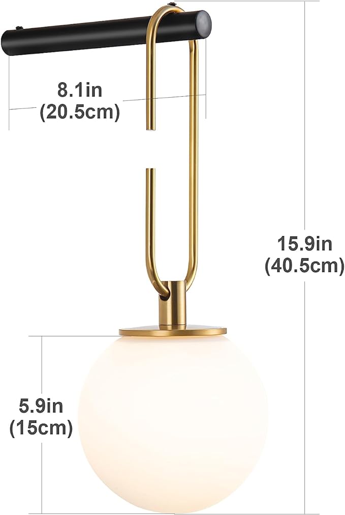 Luce murale moderna della metà del secolo