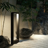 Lampioni Giardino Moderni LED in Metallo Nero