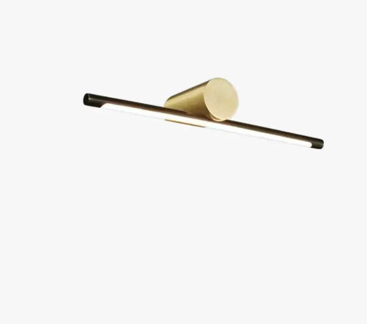 Applique da Parete Ottone LED Orientabile Design Moderno per Bagno