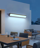 Applique Esterno sopra Porta LED Nero Design Moderno