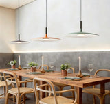 Lampadario Disco Volante Altezza Regolabile in Metallo Stile Nordico per Sala Pranzo