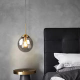 Lampadario con Sfere di Vetro LED Design Moderno Altezza Regolabile