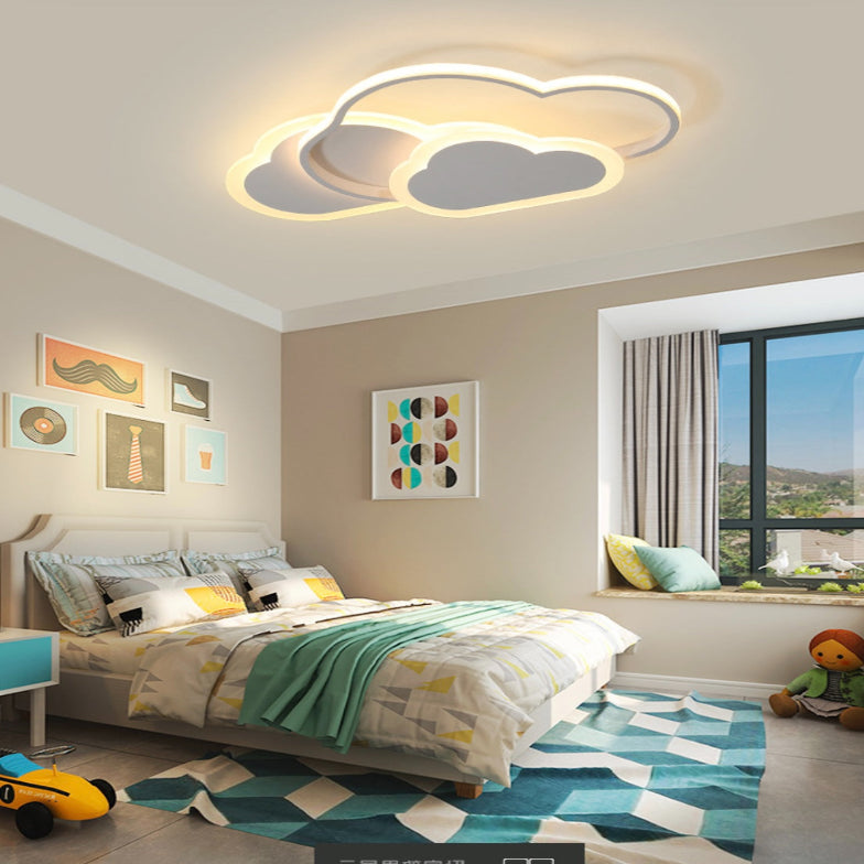 Plafoniera Led Nuvola Dimmerabile per Cameretta