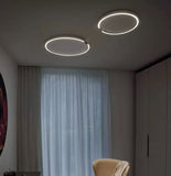 Plafoniera Tonda Led in Design Moderno per Corridoio