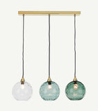 Lampadari in Vetro Colorati LED  Sfera Moderno per Sala Pranzo