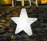 Lampada da Terra Decorativa LED Ricaricabile per Esterno Bianca Design Moderno