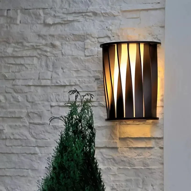 Applique da Esterno a Luce Solare Design Moderno
