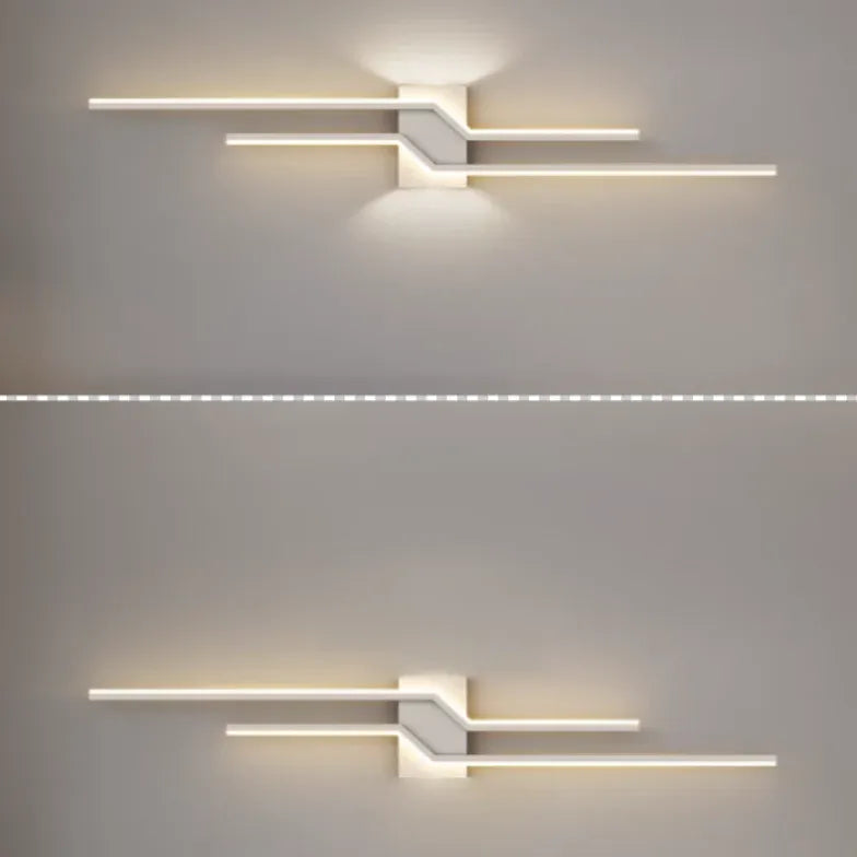 Geometria LED LED lineare Luci da parete moderna