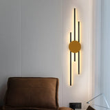 Lampada sospensione doppia luce design geometrico moderno