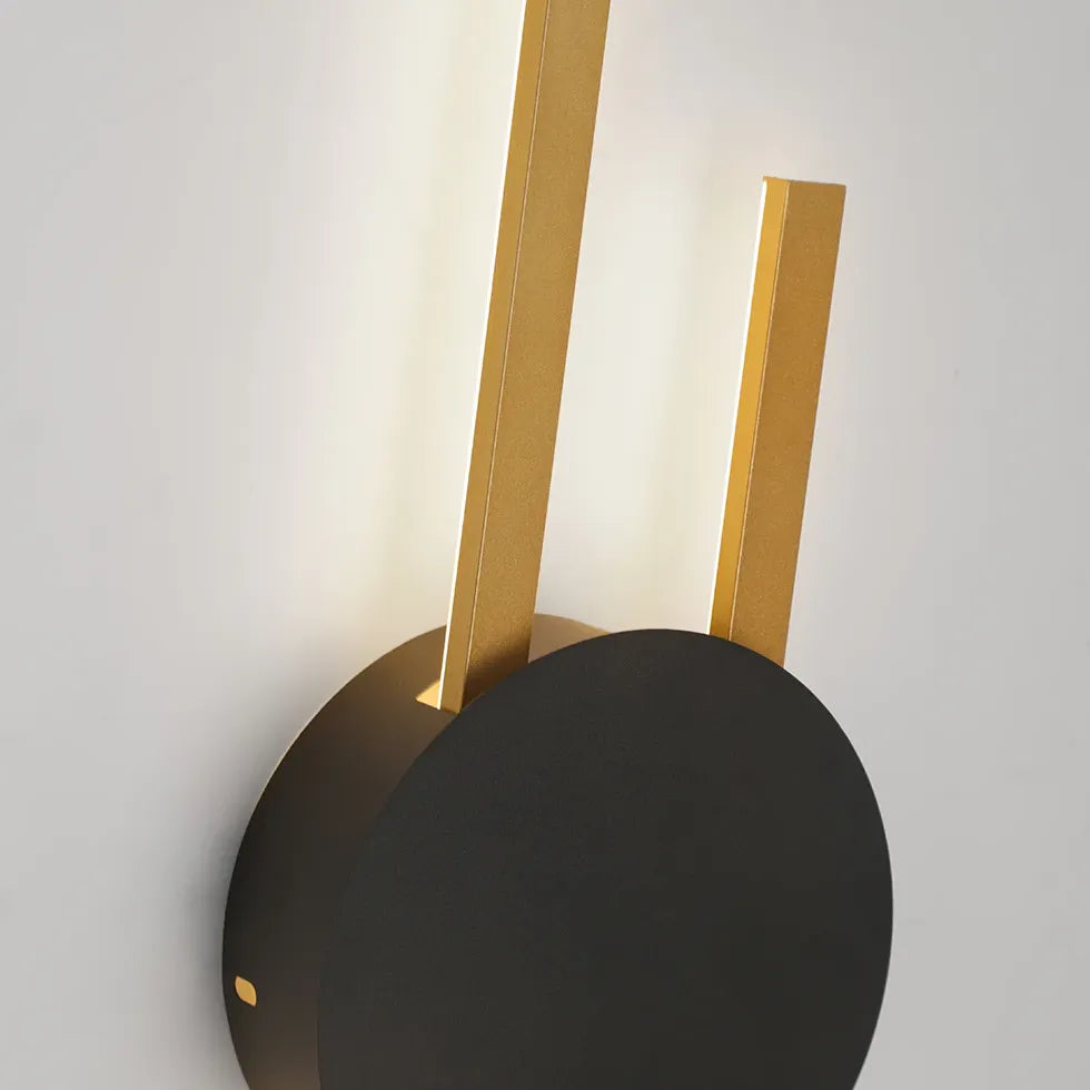 Lampada sospensione doppia luce design geometrico moderno